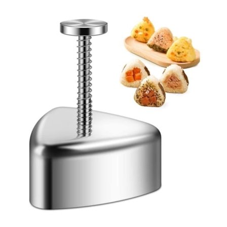 Risbolleform til Onigiri, Trekantformpresse, Køkken Bento Sushi Onigiri Maker