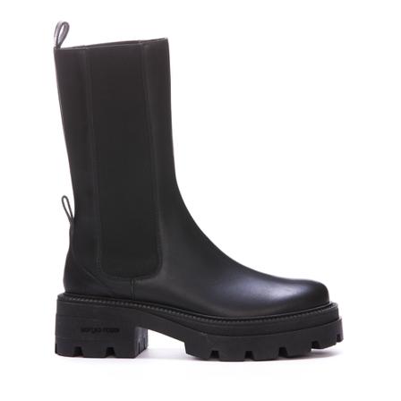Sergio Rossi, Boots Czarny, Kobieta, Rozmiar: 39 EU