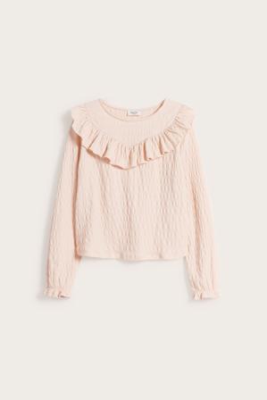 Paita, jossa on röyhelöt | Pinkki | Lapset | Kappahl