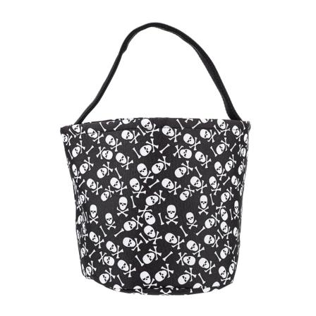 Lasten Juhlatarvikkeet Luuranko Makeispussit Hieno Makeispussit Halloween Makeisikulho Halloween Makeisikorit Musta 23x22cm Black 23x22cm