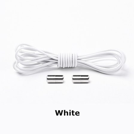 Smidiga Elastiska Skosnören (Metall Lås)