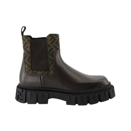 Fendi, Ankle Boots Zwart, Dames, Maat:38 EU