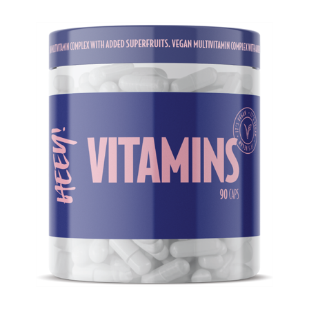 Heey! Multivitamin + Superfruits kapsler, 90 stk.