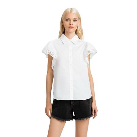 Twinset, Twinset Blouse Wit, Dames, Maat:S
