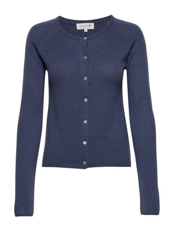 Rwlaica Cashmere Ls O-Neck Raglan C Navy Rosemunde