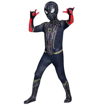 Barn Pojkar Spiderman Fancy Dress Party Jumpsuit Cosplay kostym