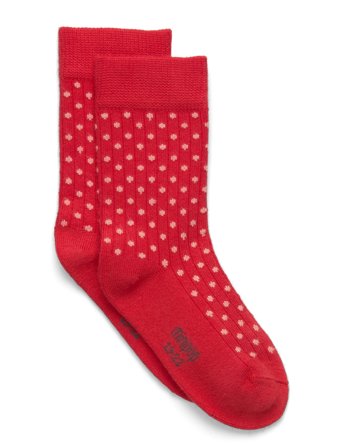 Minipop Bamboo Socks Dots Red Minipop