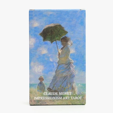 claude monet impressionism konst tarot divinationskort