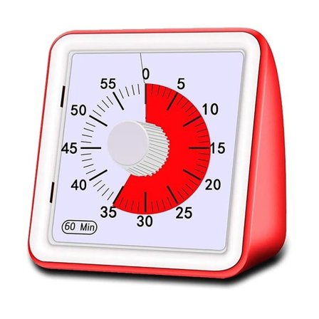 60 minuuttia hiljainen visuaalinen analoginen opiskelija luokkahuone keittiö ajastin laskenta ruoanlaitto hallinta työkalut