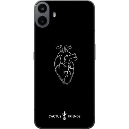 Yhteensopiva Puhelinkuori Nothing Nothing CMF Phone 1 Kaktus ja Ystävät - Keskiaikaan Anatomia Sydän
