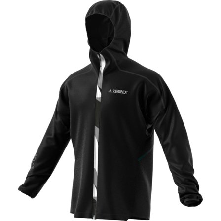 Adidas Men's Terrex Agravic TR Pro Wind.RDY Windbreaker Men unlined workout jackets Black S