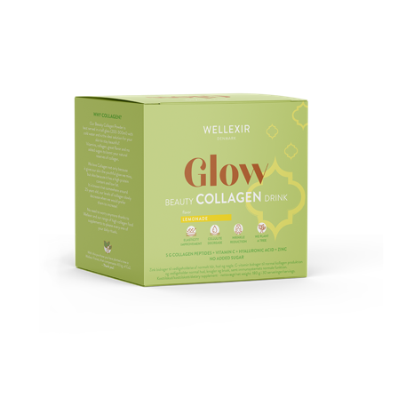 Wellexir Glow Beauty Kollagen Dryck Lemonad 30 st