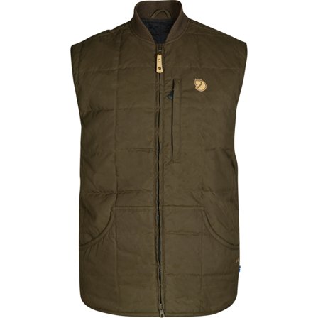 Fjällräven Grimsey Gilet M - male - Dark Olive/Vert - Gilets