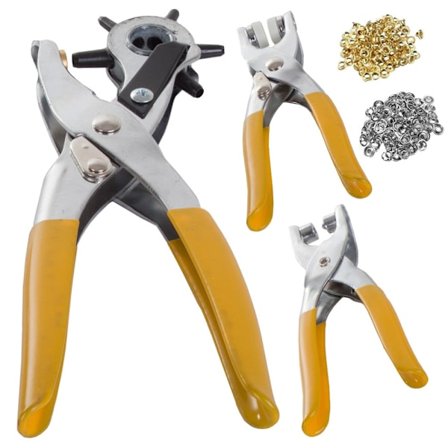 Reikälävistin & Purjerengaspihdit - Työkalu vyön reikien tekemiseen