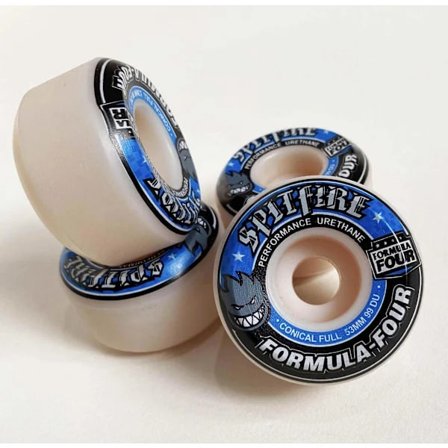 Spitfire Hjul Street Borsthjul Dance Board Hjul Spitfire 53mm 99DURO Skateboardhjul 53mm, 99duro