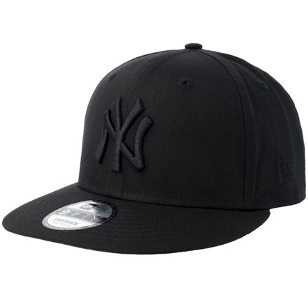 New Era - MLB Sort snapback Kasket - New York Yankees Black/Black 9FIFTY Snapback @ Hatstore