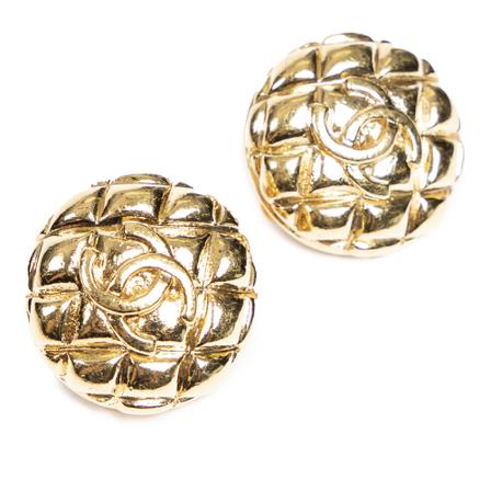 Chanel Vintage - Vintage Smycken - Gul - Dam - Storlek: One Size, Dam, Storlek: ONE SIZE