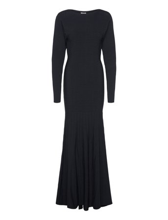 Veleda Knitted Dress Black Twist & Tango