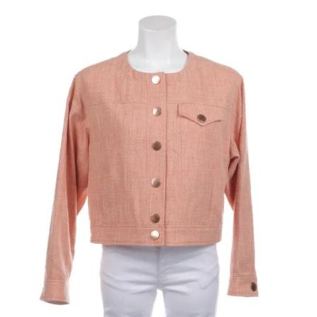 Chloé Pre-owned Pre-owned Cotton outerwear , Geel , Dames , Maat: M Vintage Jassen
