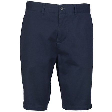 Front Row Herr Chino Shorts i bomullsblandning med stretch, 38 marinblå