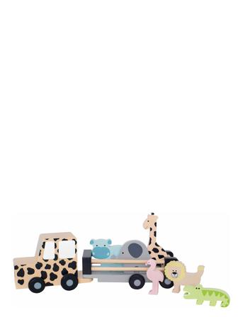 Jeep Safari Toys Playsets & Action Figures Toy Vehicles Trucks Multi/mönstrad JaBaDaBaDo