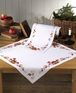 Broderikit Duk Hösten - Vervaco