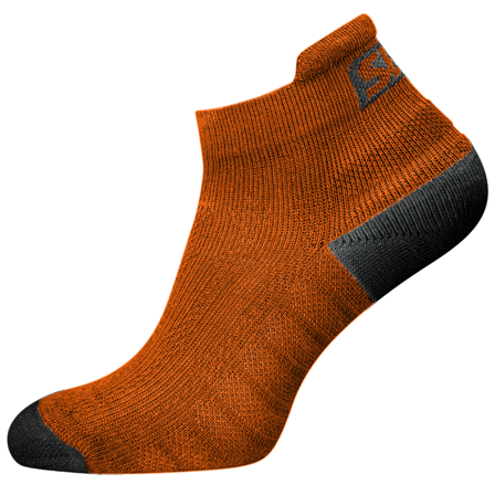 SBD Apparel Forge Trainer Socks Orange
