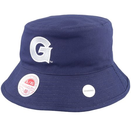 Mitchell & Ness - College Blu bucket Cappello - Georgetown Hoyas Newco Navy/Grey Bucket @ Hatstore