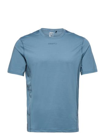 Adv Essence Ss Tee M T-shirts Short-sleeved Blå Craft*Betinget Tilbud