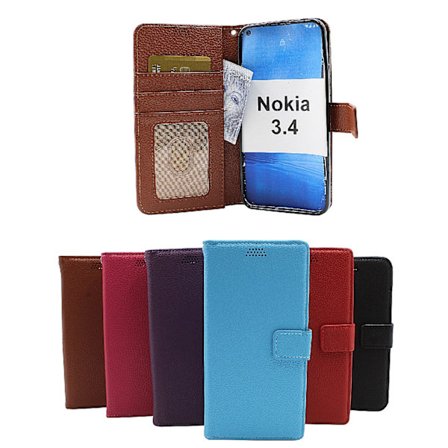 New Standcase Wallet Nokia 3.4