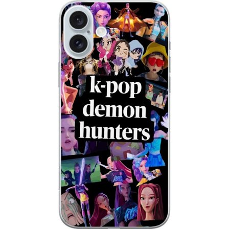 Kompatibelt Mobilskal till Apple Apple iPhone 16 Plus KPop Demon Hunters glow edition samlarobjekt