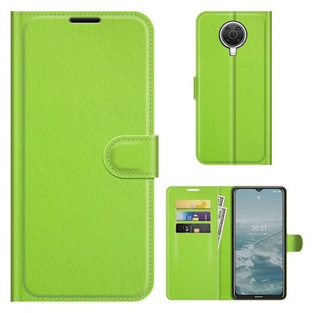 Classic Nokia G20 Läppäkotelo - Vihreä