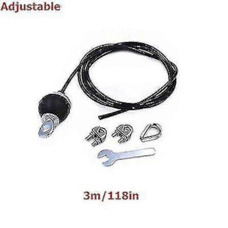 2m-5m Gym Kabel Wire Reb Kraftigt Stål Reservedele Til Hjemme Gym Fitness Kabel Trisse Tilbehør Dia 5mm