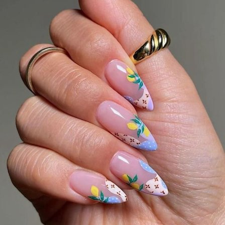 Almond Fake Nails False Nail 2 2