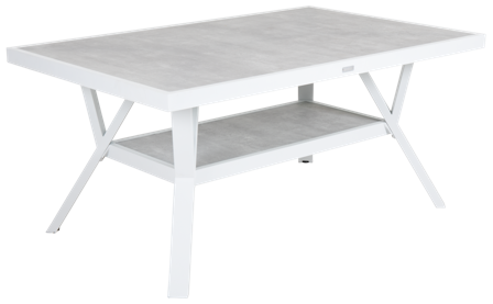 Brafab Samvaro High Soffbord Vit, Utemöbler