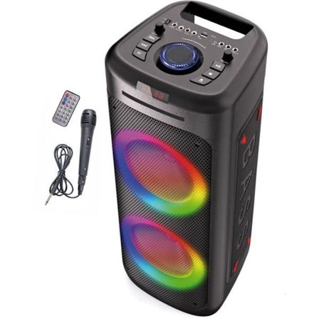 Lätthögtalare med CD -enhet inovalley MS06 -CD -XXL - Bluetooth 5.0 - 1000W - Karaoke -funktion
