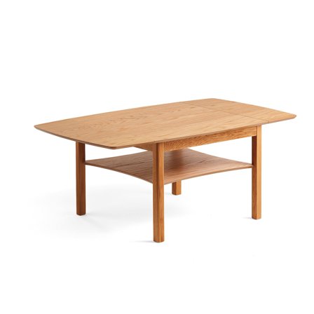 Klappbarer Couchtisch MARATHON, 1350x800 mm, Eiche