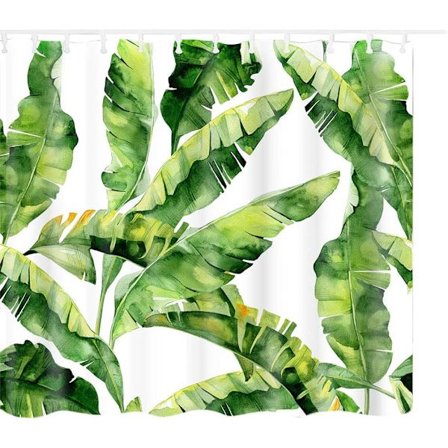 Duschdraperi badrumsdraperier med krokar Anti-mögel Tvättbar