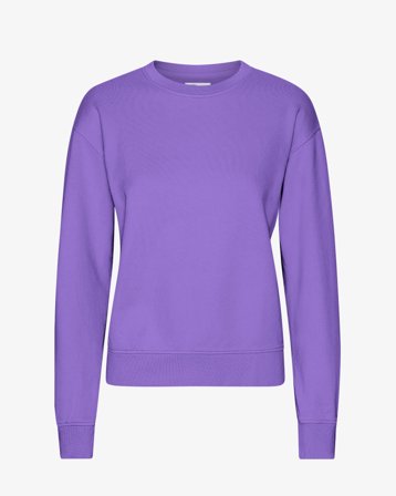 Women Classic Organic Crew - Ultra Violet M