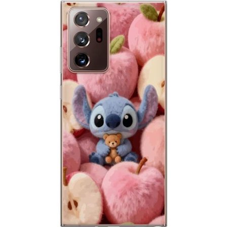 Yhteensopiva Puhelinkuori Samsung Galaxy Note20 Ultra Stitch vaaleanpunaisten pörröisten omenoiden joukossa, joissa on teddy ja söpö kawaii-esteettisy