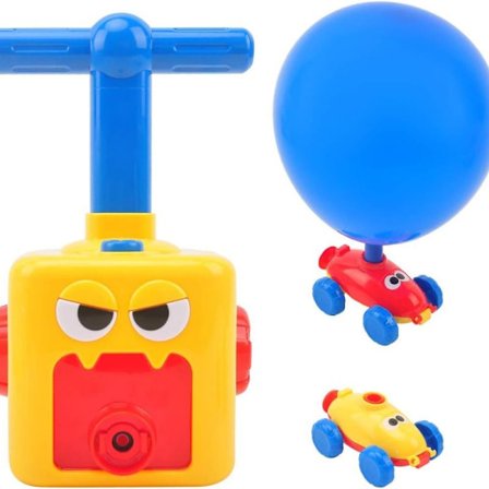 Balleong-pumpebil for barn - Læringsleke DIY