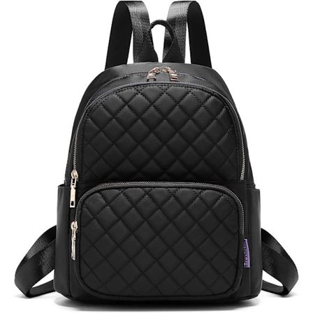 Ryggsekk Dame Ryggsekk Vanntett Nylon Fritid Skolesekk Dame Ryggsekk Tyverisikring Ryggsekk