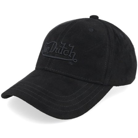 Von Dutch - Noir adjustable Casquette - Embroidery Black Adjustable @ Hatstore
