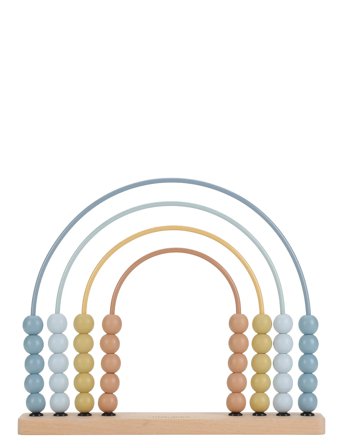 Little Dutch | Little Dutch Rainbow Abacus Forest Friends Blue Fsc | ONE SIZE