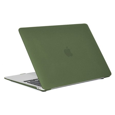 MacBook Air 13 Retina (A2179, 2020) / M1 (A2337, 2020) / (A1932, 2018-2019) ultra tyndt cover - Mørkegrøn
