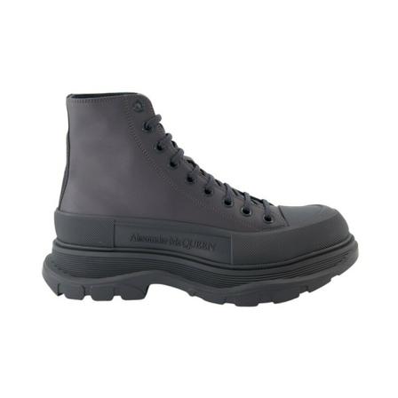 Alexander McQueen, Tread Slick Boots Grijs, Heren, Maat:43 EU