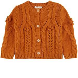 Kids - Louise Misha Cinnamon Sookie Knit Cardigan 8 Years - Jumpers and knitwear - 8 years - Brown