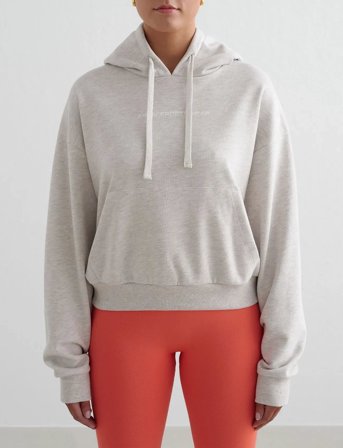 aim ́n Chunky Terry Hood - Grey - L