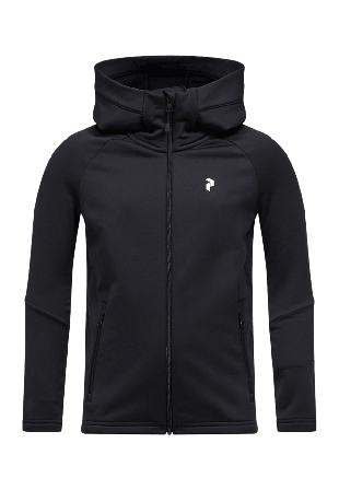 Peak Performance Jr Rider Essentials Zip Hood Hoodies & sweatshirts Unisex Svart 140