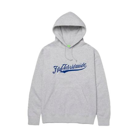 Huf, Hoodies Grijs, Heren, Maat:M